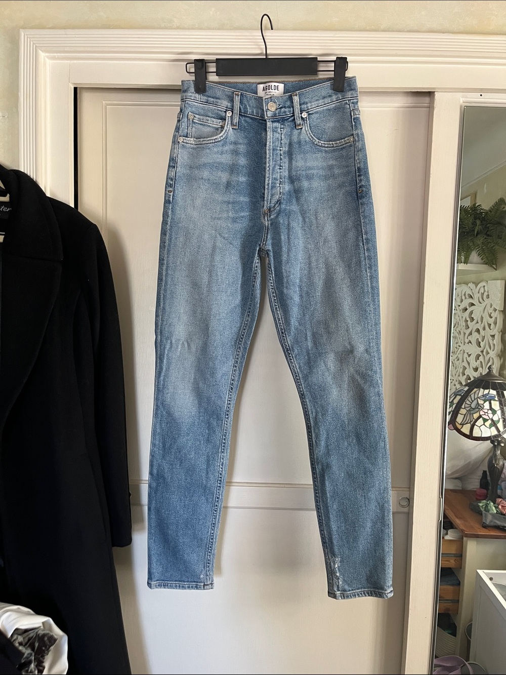 AGOLDE high waist skinny jeans